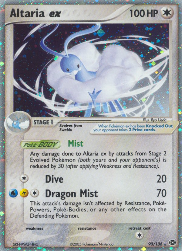 Altaria ex (90/106) [EX: Emerald] | Arkham Games and Comics