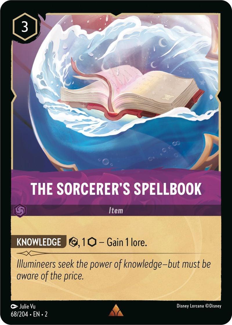 The Sorcerer's Spellbook (68/204) [Rise of the Floodborn] | Arkham Games and Comics