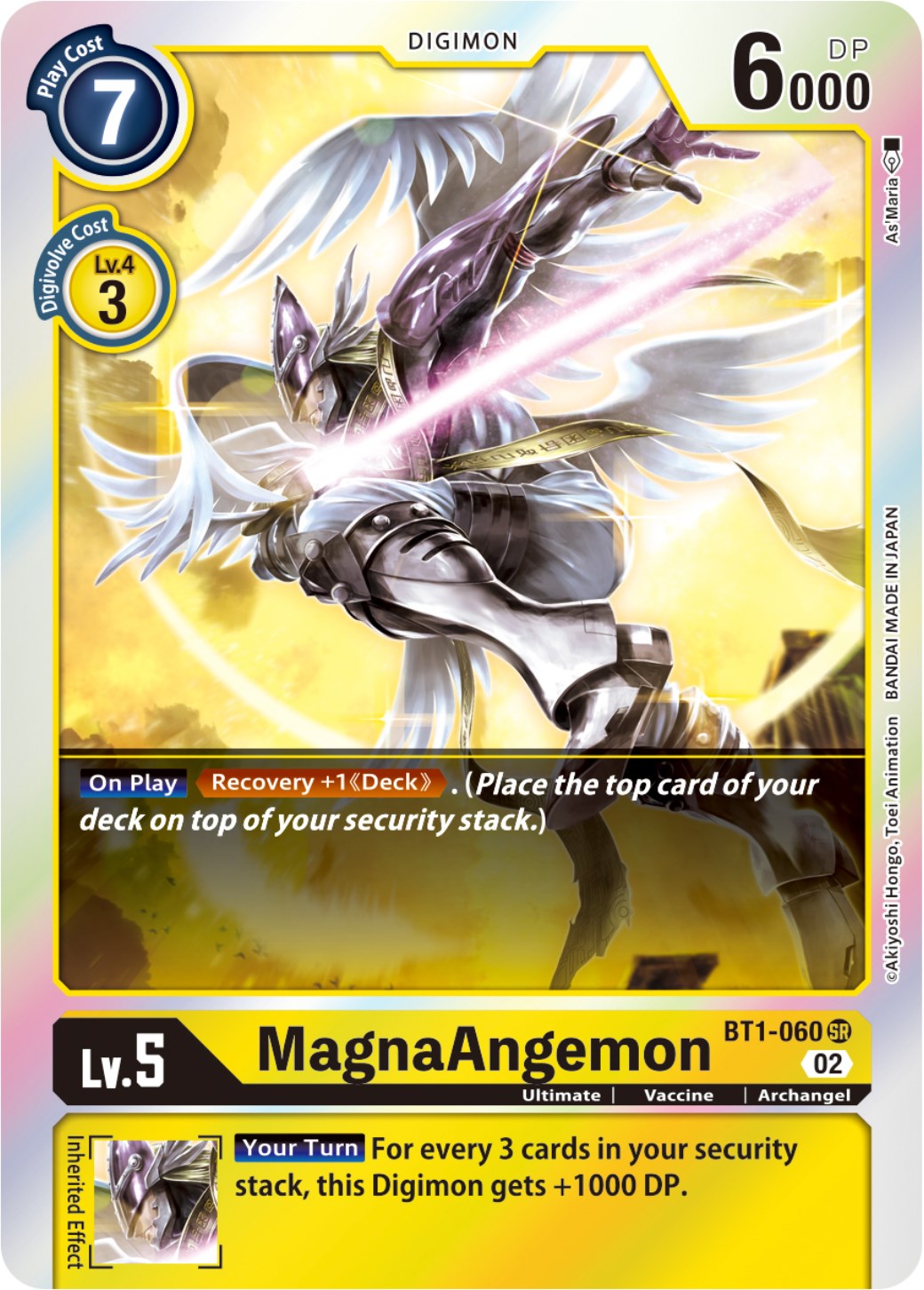 MagnaAngemon [BT1-060] (Resurgence Booster Reprint) [Resurgence Booster] | Arkham Games and Comics