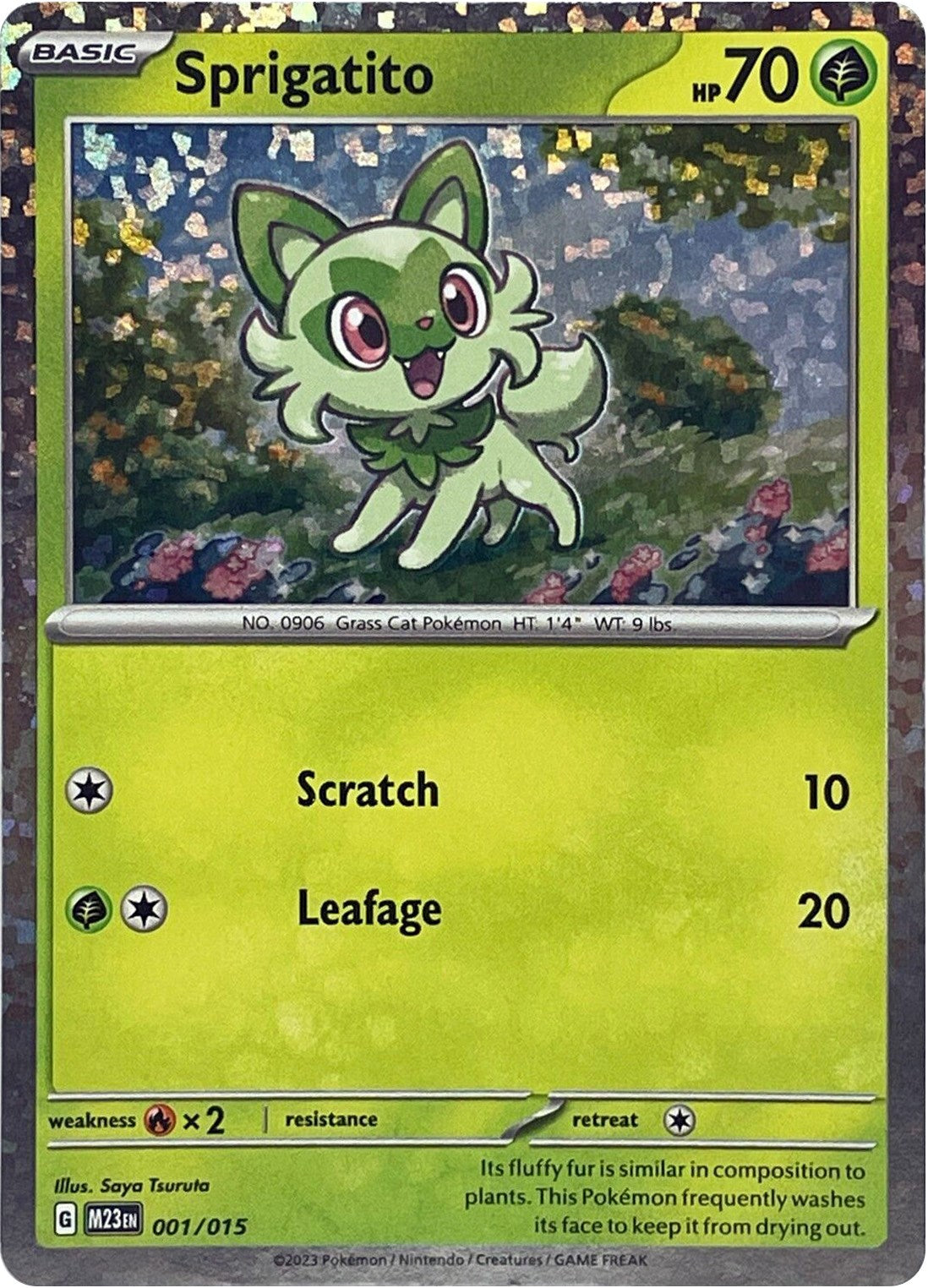 Sprigatito (001/015) [McDonald's Promos: 2023 Collection] | Arkham Games and Comics