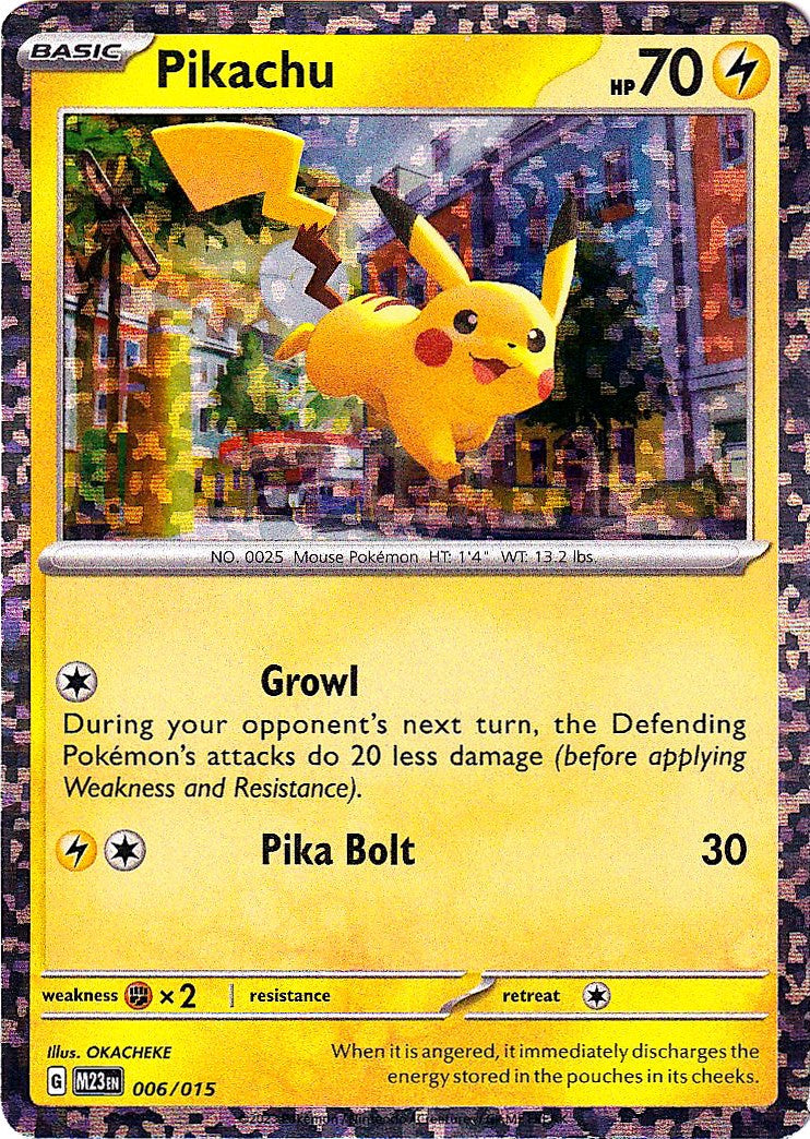 Pikachu (006/015) [McDonald's Promos: 2023 Collection] | Arkham Games and Comics