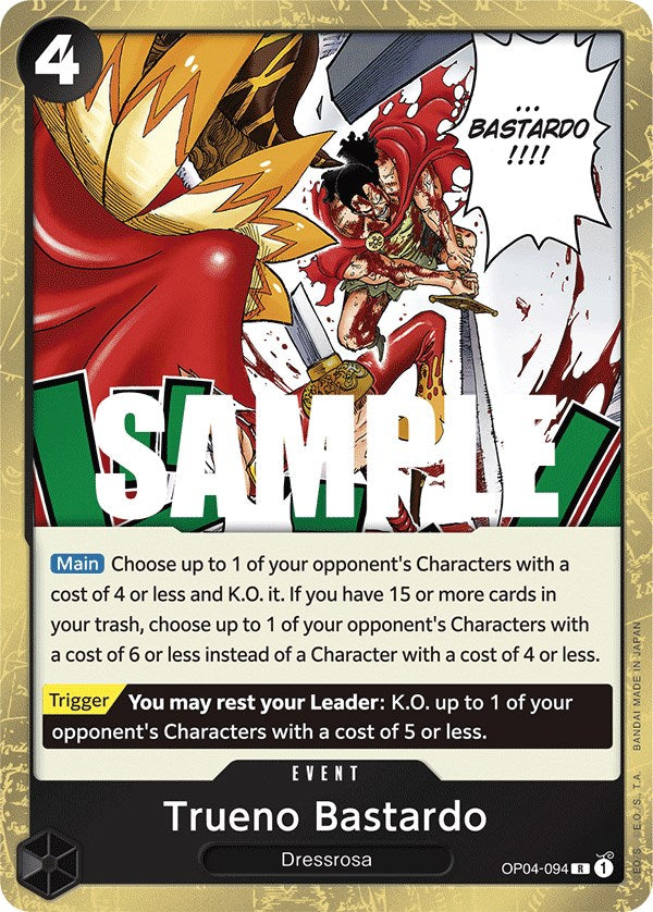 Trueno Bastardo [Kingdoms of Intrigue] | Arkham Games and Comics
