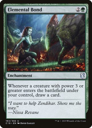 Elemental Bond [Commander 2019] | Arkham Games and Comics