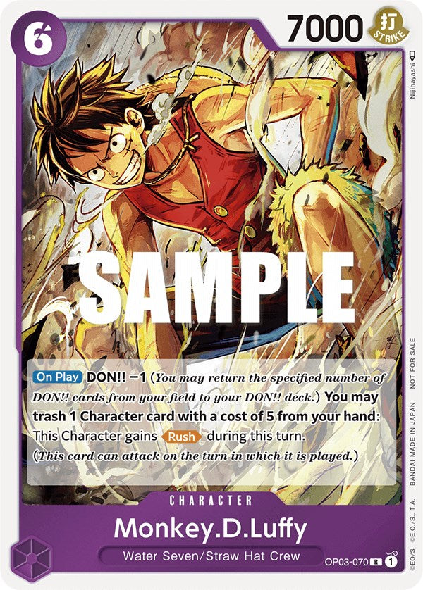 Monkey.D.Luffy (Dash Pack) [Kingdoms of Intrigue] | Arkham Games and Comics