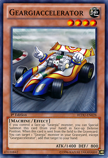 Geargiaccelerator [REDU-EN028] Common | Arkham Games and Comics