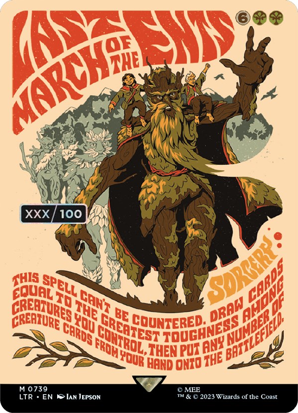 Last March of the Ents (Borderless Poster) (Serialized) [The Lord of the Rings: Tales of Middle-Earth] | Arkham Games and Comics