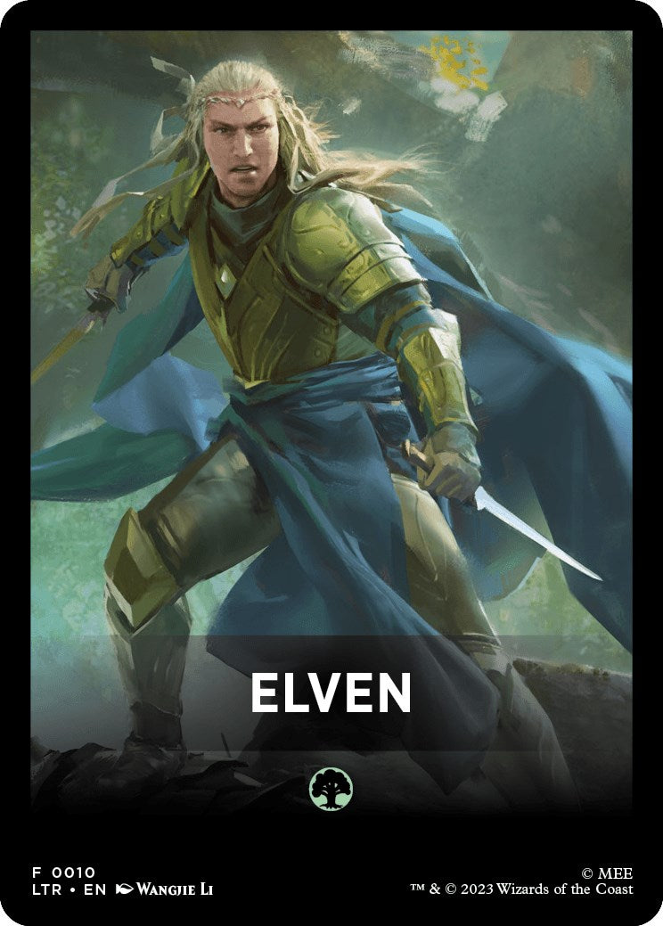 Elven Theme Card [The Lord of the Rings: Tales of Middle-Earth] | Arkham Games and Comics