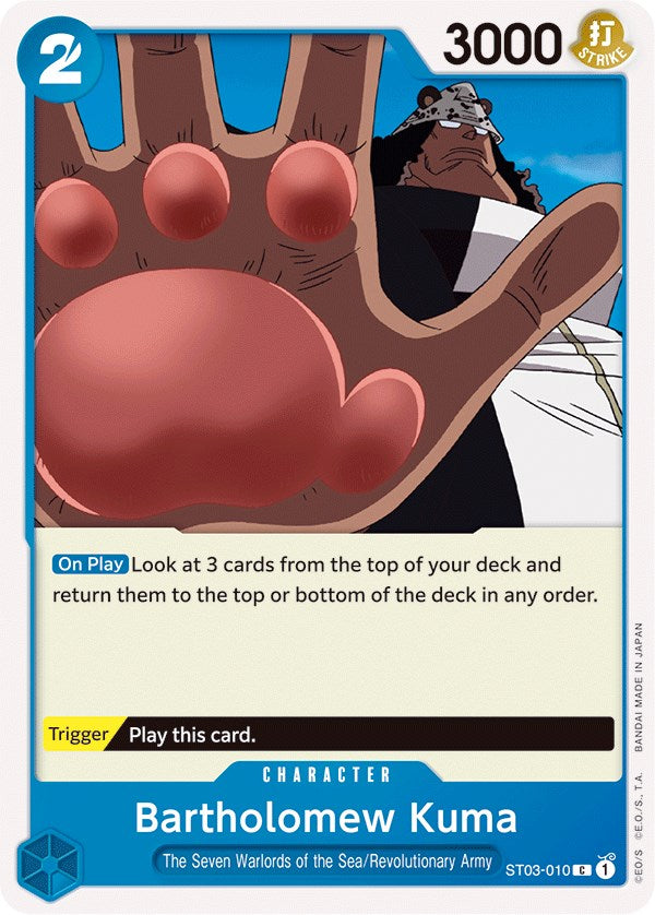 Bartholomew Kuma [Starter Deck: The Seven Warlords of The Sea] | Arkham Games and Comics