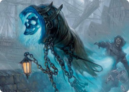 Nebelgast Intruder Art Card [Innistrad: Midnight Hunt Art Series] | Arkham Games and Comics