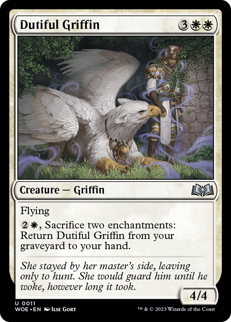 Dutiful Griffin [Wilds of Eldraine] | Arkham Games and Comics