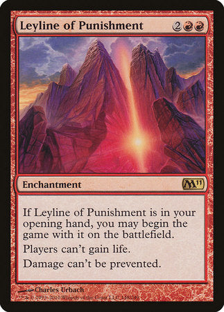 Leyline of Punishment [Magic 2011] | Arkham Games and Comics