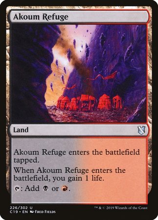 Akoum Refuge [Commander 2019] | Arkham Games and Comics