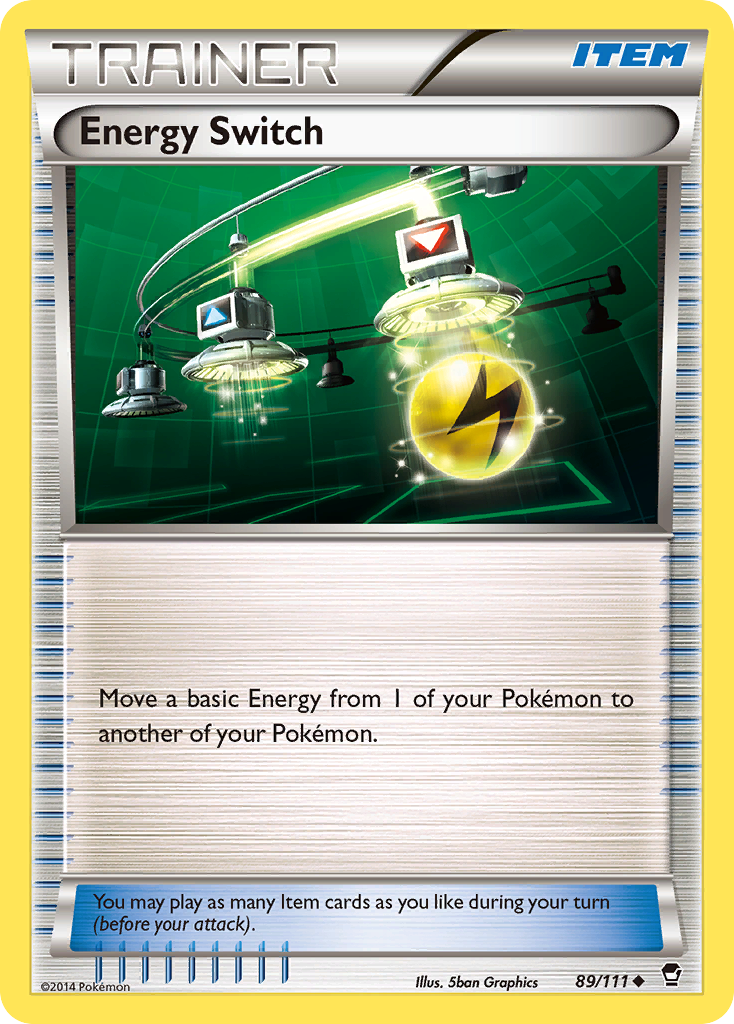 Energy Switch (89/111) [XY: Furious Fists] | Arkham Games and Comics