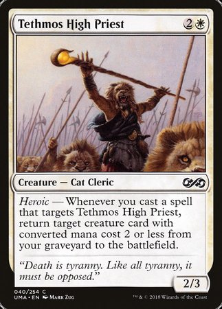 Tethmos High Priest [Ultimate Masters] | Arkham Games and Comics