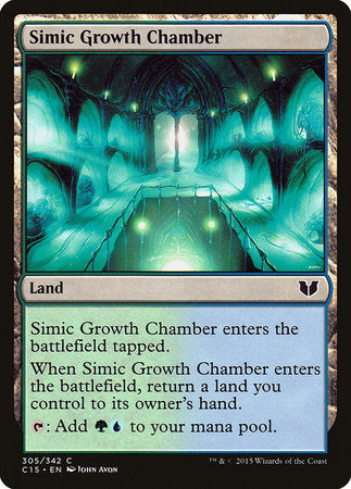 Simic Growth Chamber [Commander 2015] | Arkham Games and Comics