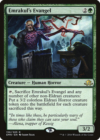 Emrakul's Evangel [Eldritch Moon] | Arkham Games and Comics