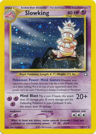 Slowking (14/111) [Neo Genesis Unlimited] | Arkham Games and Comics