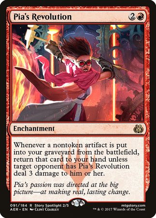 Pia's Revolution [Aether Revolt] | Arkham Games and Comics
