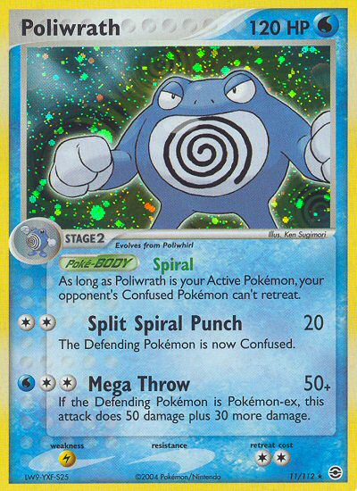 Poliwrath (11/112) [EX: FireRed & LeafGreen] | Arkham Games and Comics