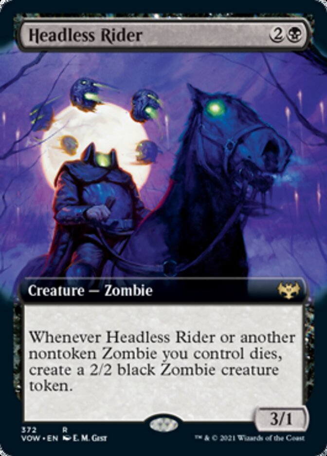 Headless Rider (Extended) [Innistrad: Crimson Vow] | Arkham Games and Comics