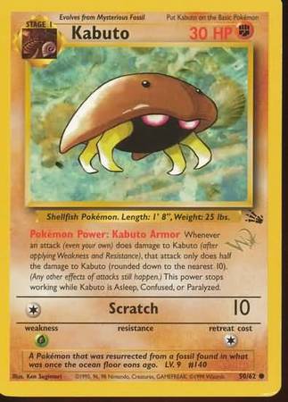 Kabuto (50/62) (W Stamped Promo) [Fossil Unlimited] | Arkham Games and Comics