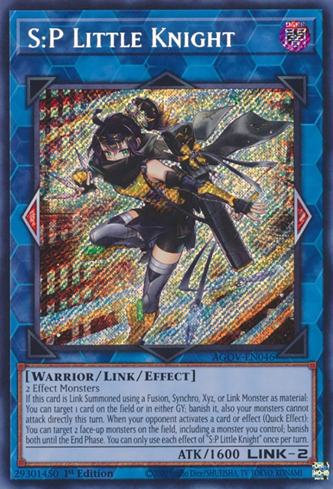 S:P Little Knight [AGOV-EN046] Secret Rare | Arkham Games and Comics