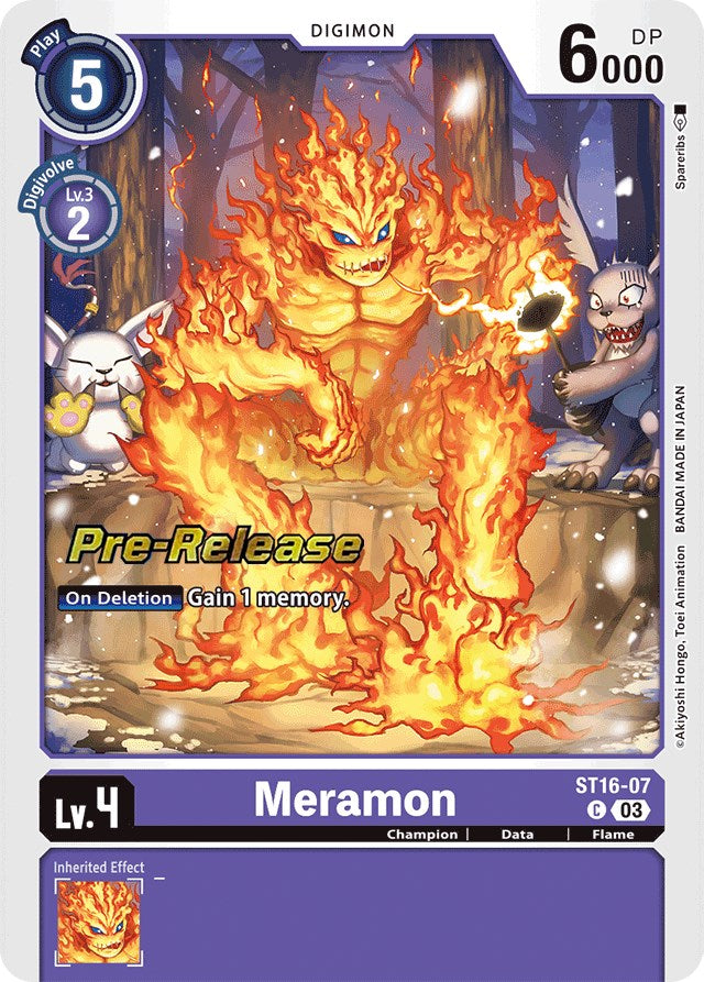 Meramon [ST16-07] [Starter Deck: Wolf of Friendship Pre-Release Cards] | Arkham Games and Comics