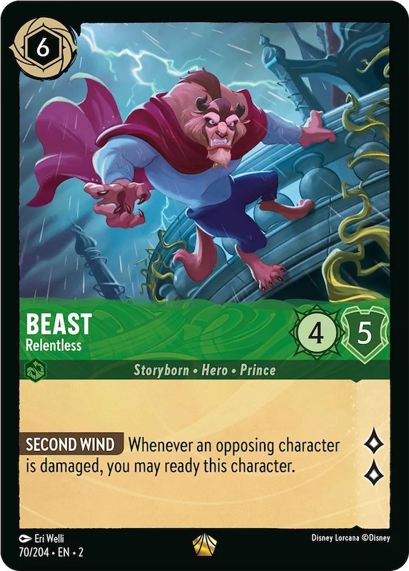 Beast - Relentless (70/204) [Rise of the Floodborn] | Arkham Games and Comics
