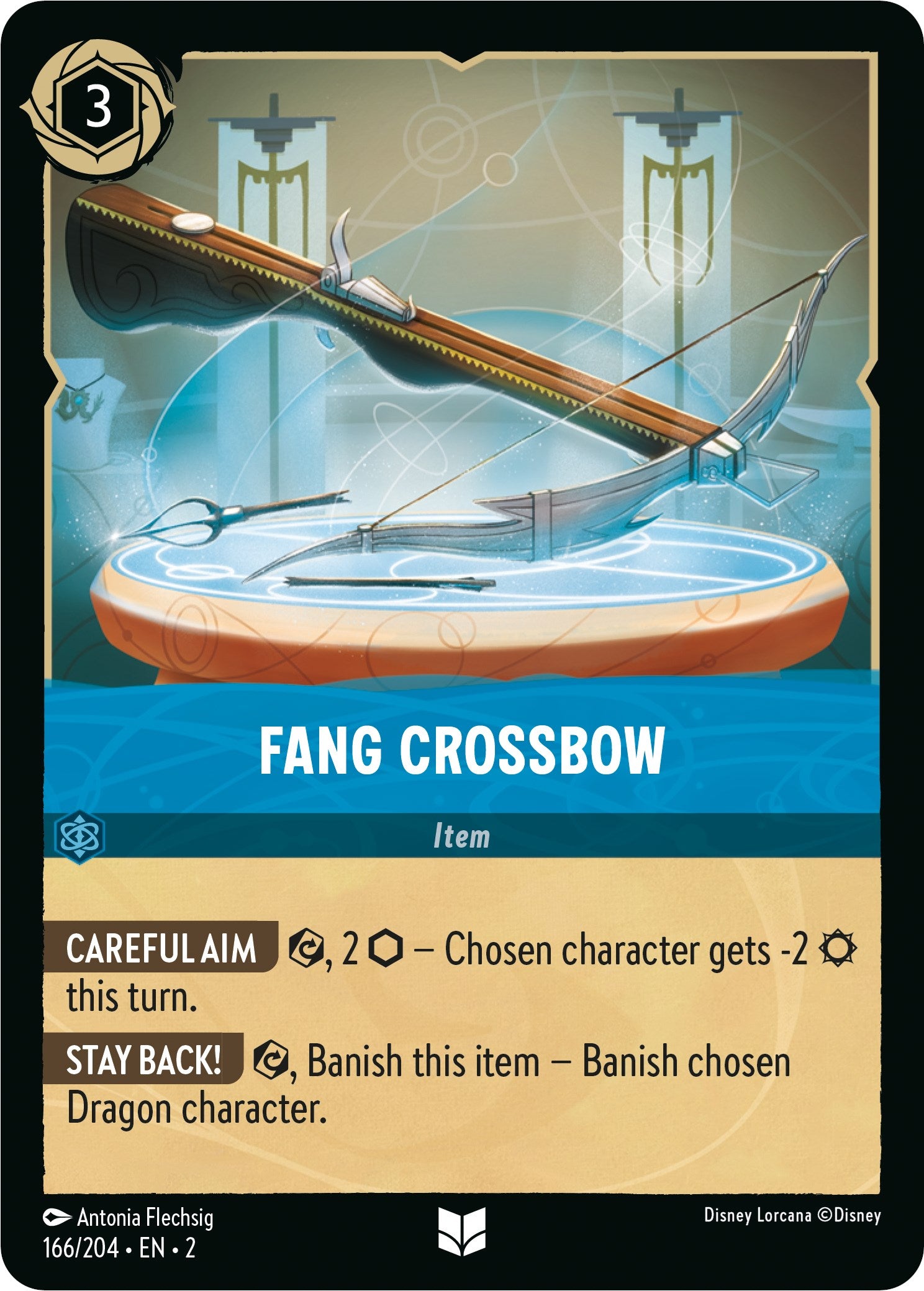 Fang Crossbow (166/204) [Rise of the Floodborn] | Arkham Games and Comics