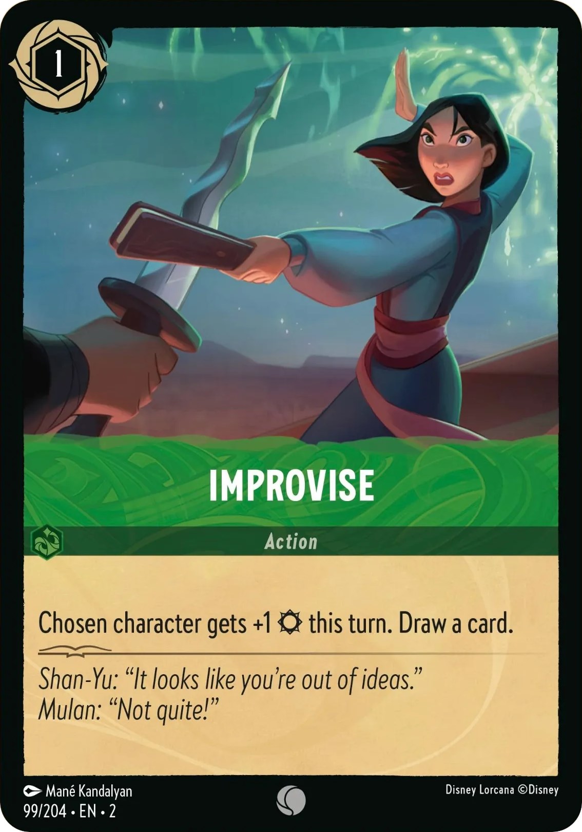 Improvise (99/204) [Rise of the Floodborn] | Arkham Games and Comics