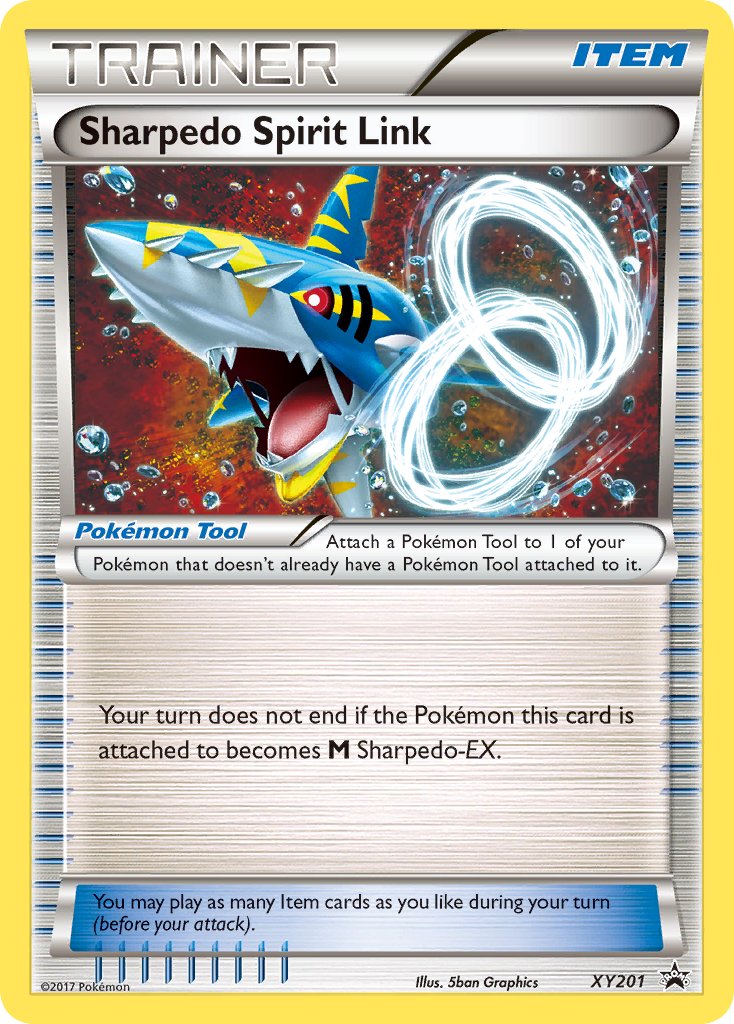 Sharpedo Spirit Link (XY201) [XY: Black Star Promos] | Arkham Games and Comics