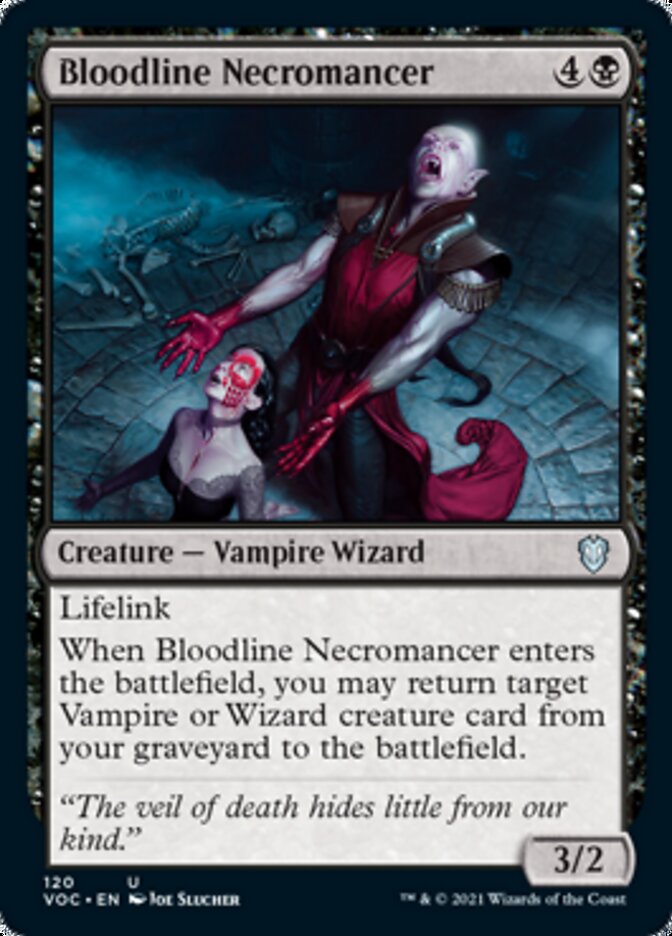 Bloodline Necromancer [Innistrad: Crimson Vow Commander] | Arkham Games and Comics