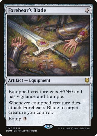 Forebear's Blade [Dominaria] | Arkham Games and Comics