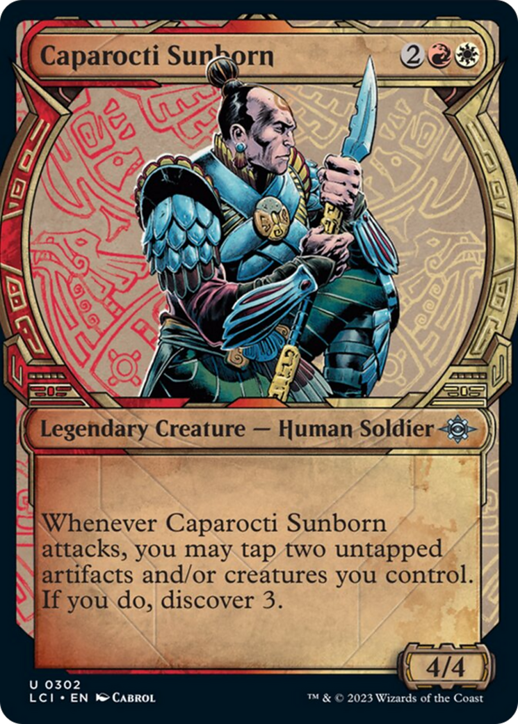 Caparocti Sunborn (Showcase) [The Lost Caverns of Ixalan] | Arkham Games and Comics