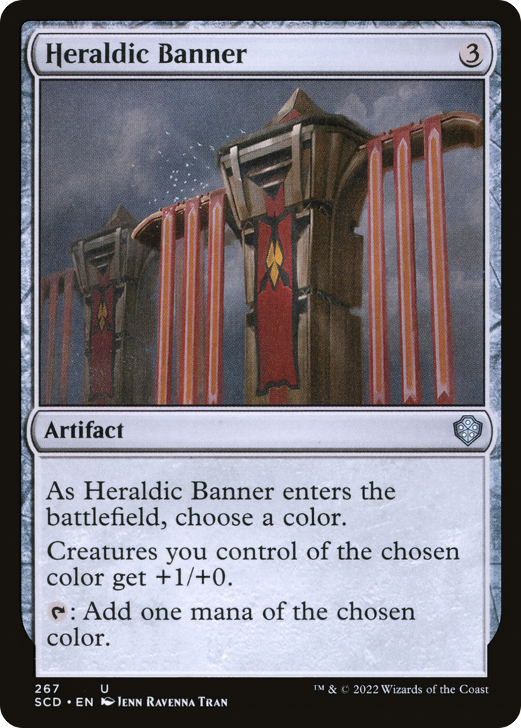 Heraldic Banner [Starter Commander Decks] | Arkham Games and Comics