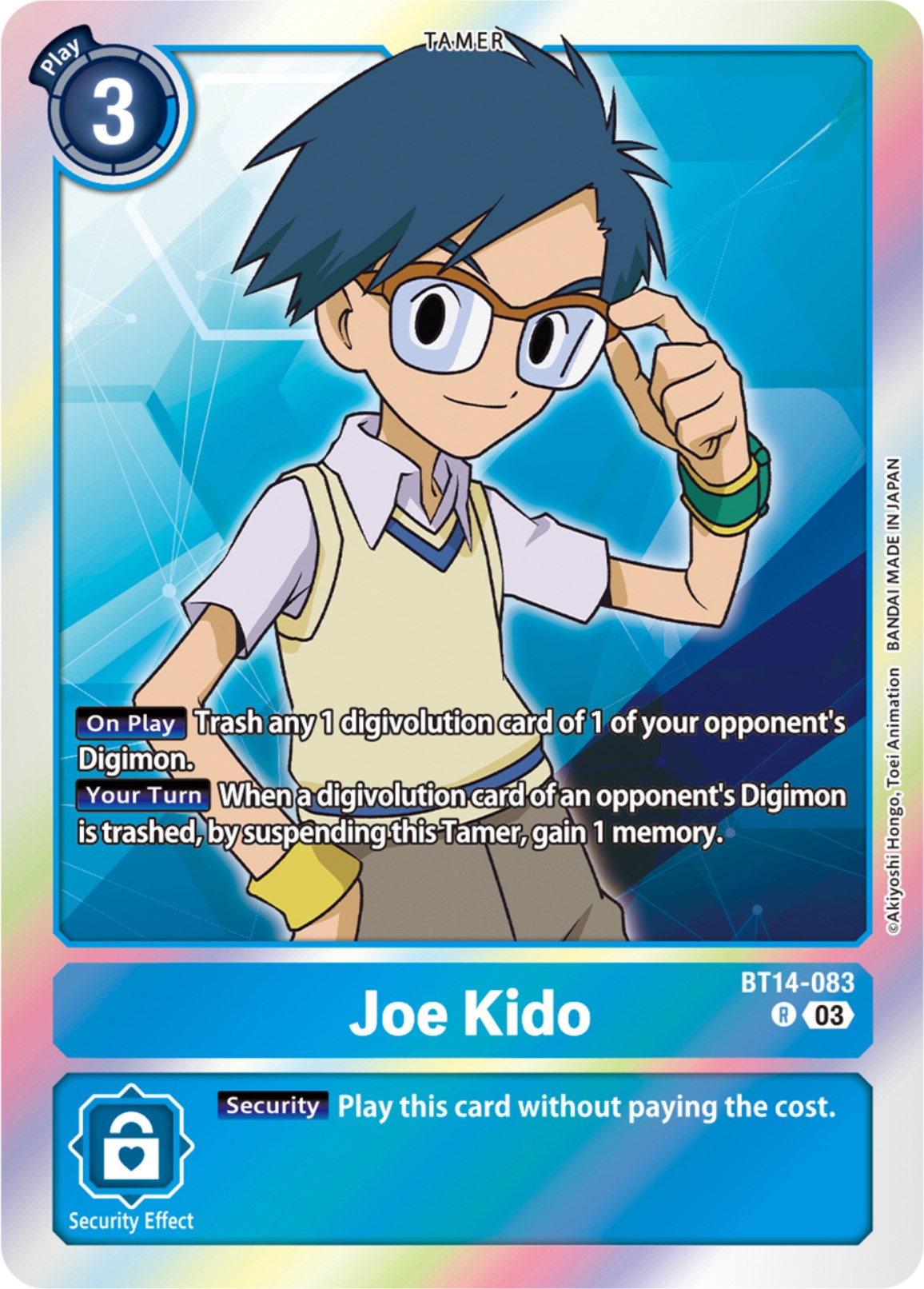 Joe kido [BT14-083] [Blast Ace] | Arkham Games and Comics