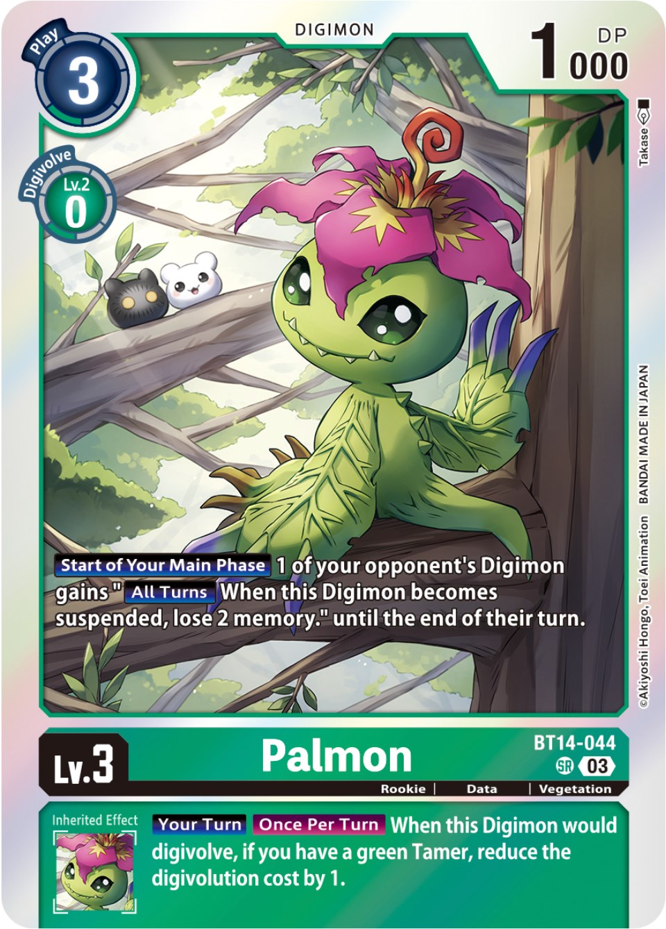 Palmon [BT14-044] [Blast Ace] | Arkham Games and Comics