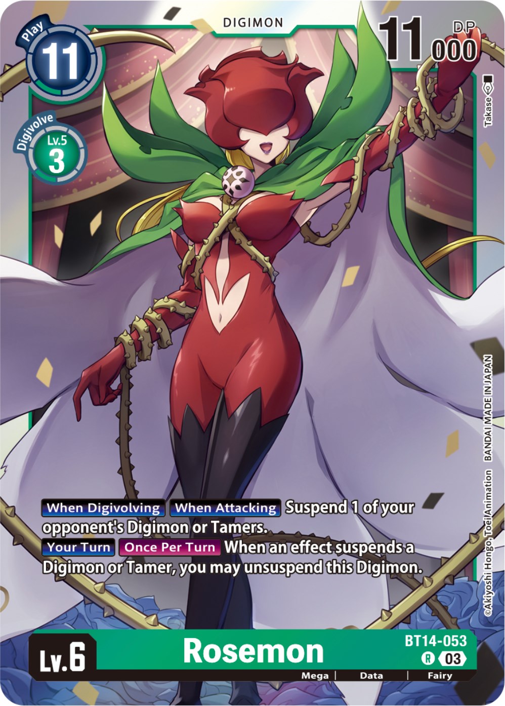 Rosemon [BT14-053] [Blast Ace] | Arkham Games and Comics