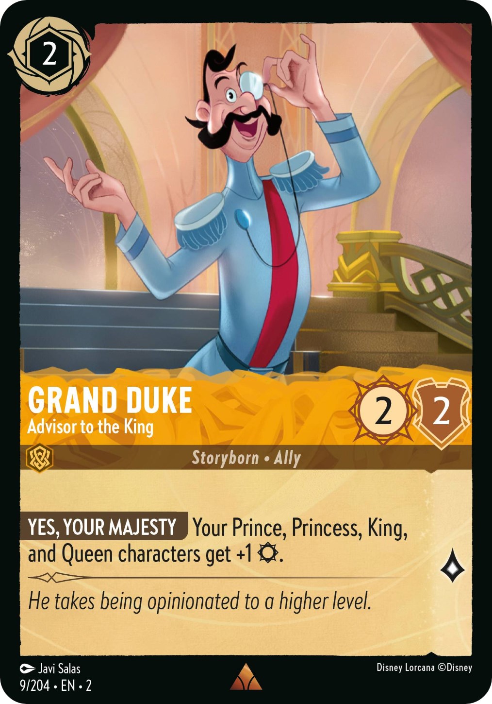 Grand Duke - Advisor to the King (9/204) [Rise of the Floodborn] | Arkham Games and Comics