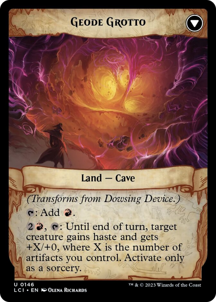 Dowsing Device // Geode Grotto [The Lost Caverns of Ixalan] | Arkham Games and Comics