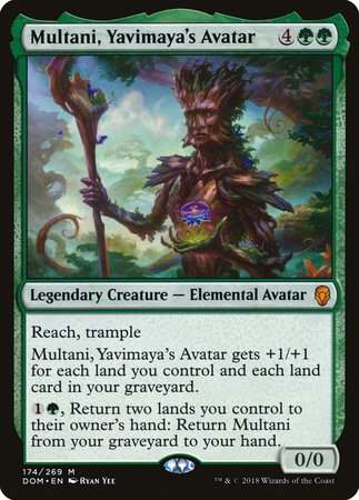 Multani, Yavimaya's Avatar [Dominaria] | Arkham Games and Comics