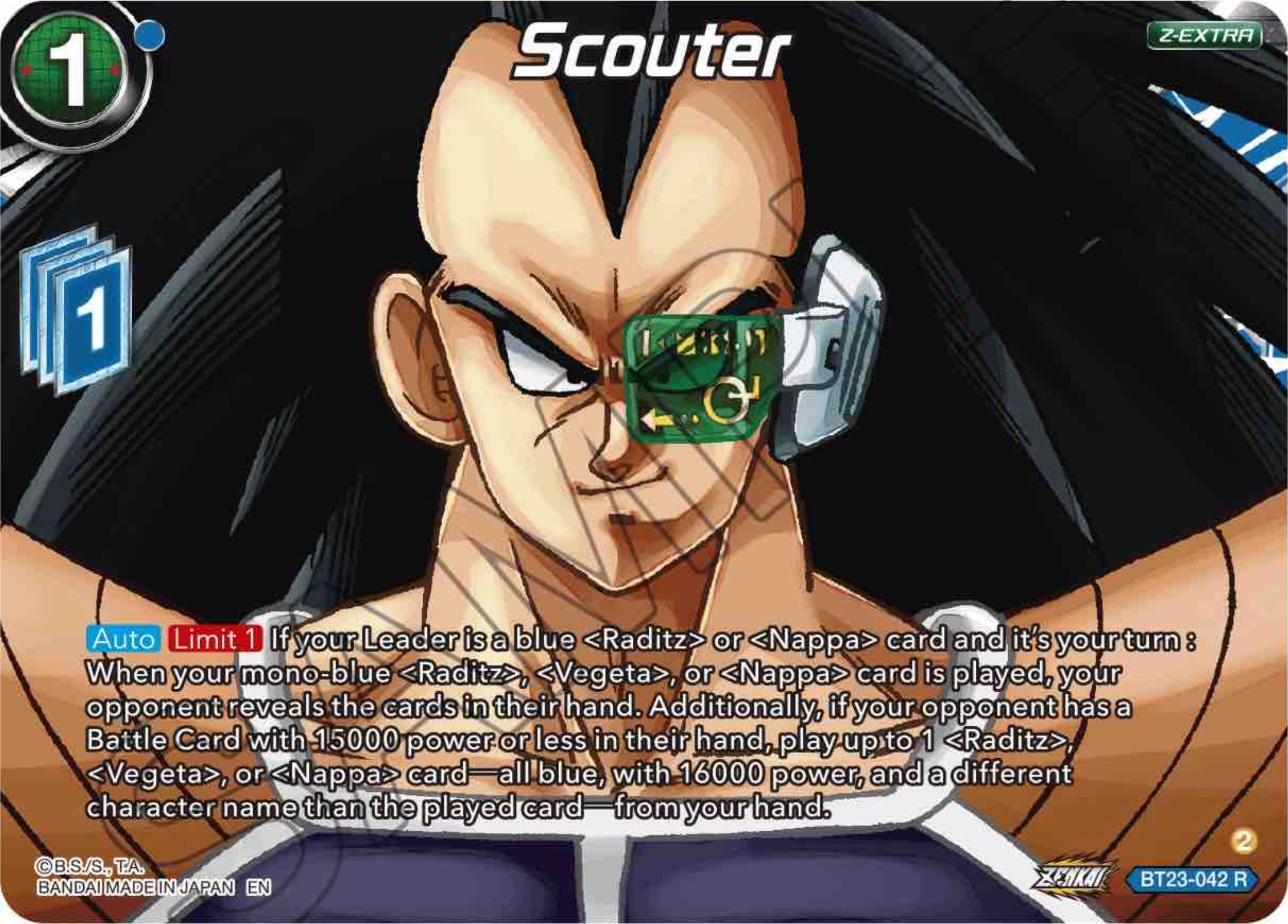 Scouter (BT23-042) [Perfect Combination] | Arkham Games and Comics