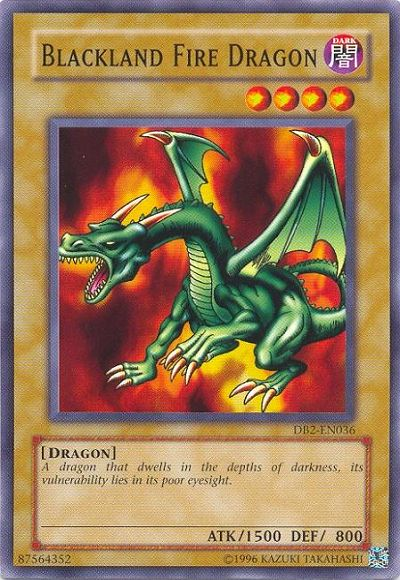 Blackland Fire Dragon [DB2-EN036] Common | Arkham Games and Comics