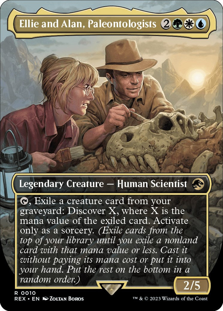 Ellie and Alan, Paleontologists (Borderless) [Jurassic World Collection] | Arkham Games and Comics