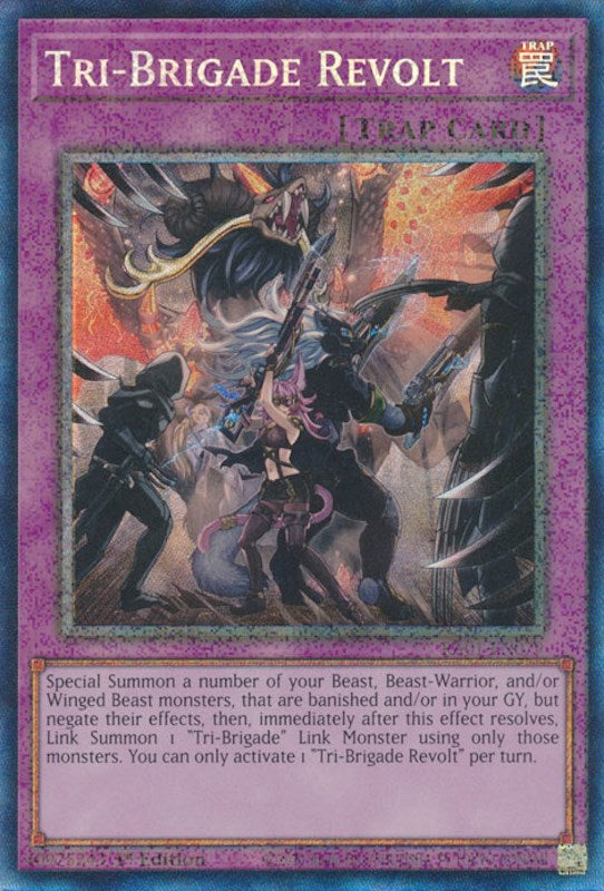 Tri-Brigade Revolt [RA01-EN079] Prismatic Collector's Rare | Arkham Games and Comics