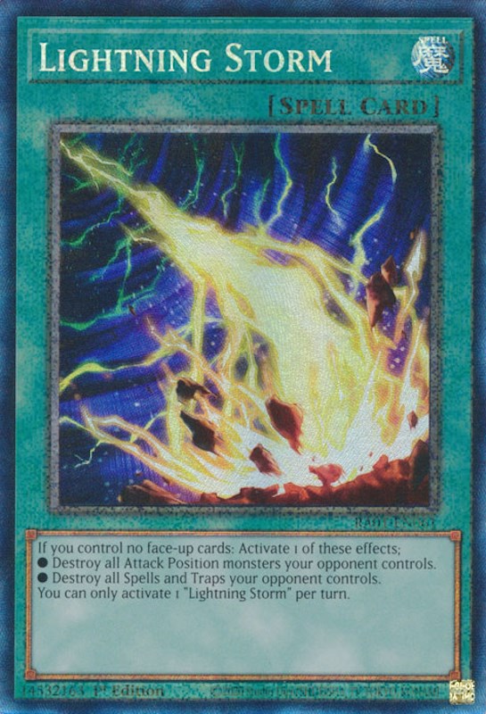 Lightning Storm [RA01-EN061] Prismatic Collector's Rare | Arkham Games and Comics