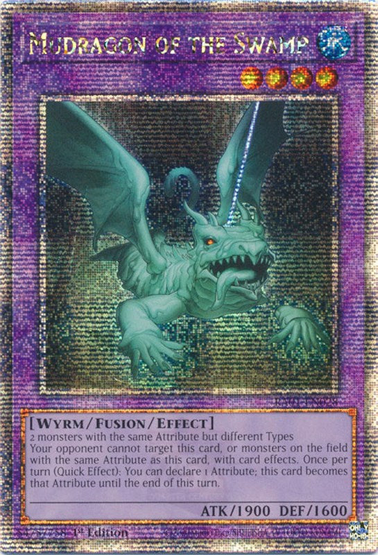 Mudragon of the Swamp [RA01-EN028] Quarter Century Secret Rare | Arkham Games and Comics