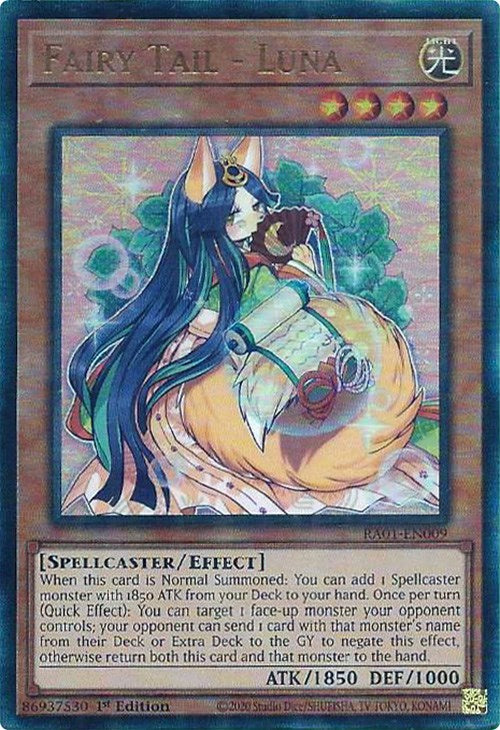 Fairy Tail - Luna [RA01-EN009] Prismatic Ultimate Rare | Arkham Games and Comics