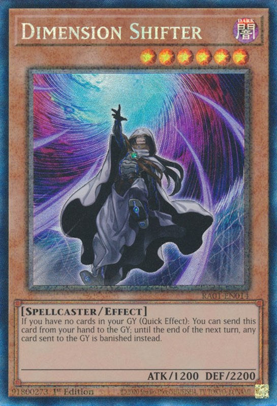 Dimension Shifter [RA01-EN014] Prismatic Collector's Rare | Arkham Games and Comics