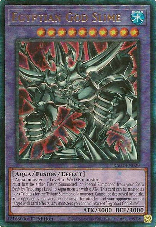 Egyptian God Slime [RA01-EN029] Prismatic Ultimate Rare | Arkham Games and Comics